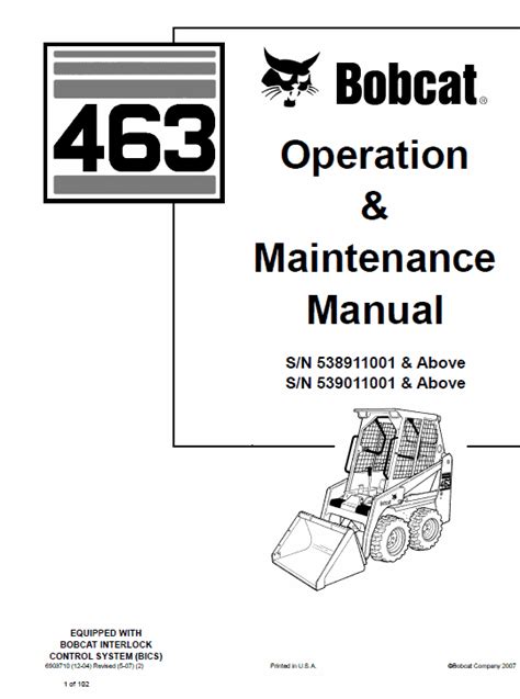 463 bobcat skid steer loaders for sale|bobcat 463 wiring diagram.